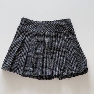 NEVER WORN Plaid high waist skirt
